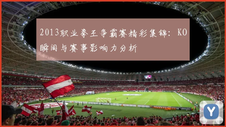 2013职业拳王争霸赛精彩集锦：KO瞬间与赛事影响力分析